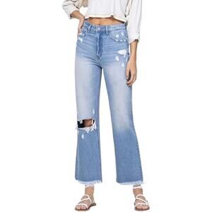 Vervet by Flying Monkey 90's Vintage Ankle Flare Jeans - T5343 - Size 24